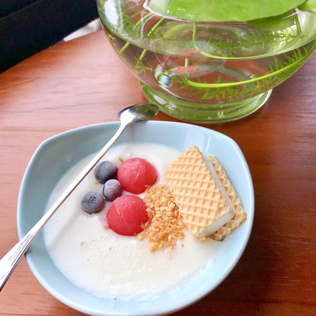木薯粉版类双皮奶