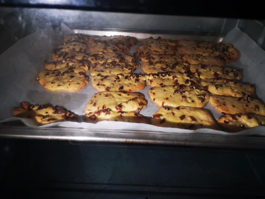低糖少油版蔓越莓饼干