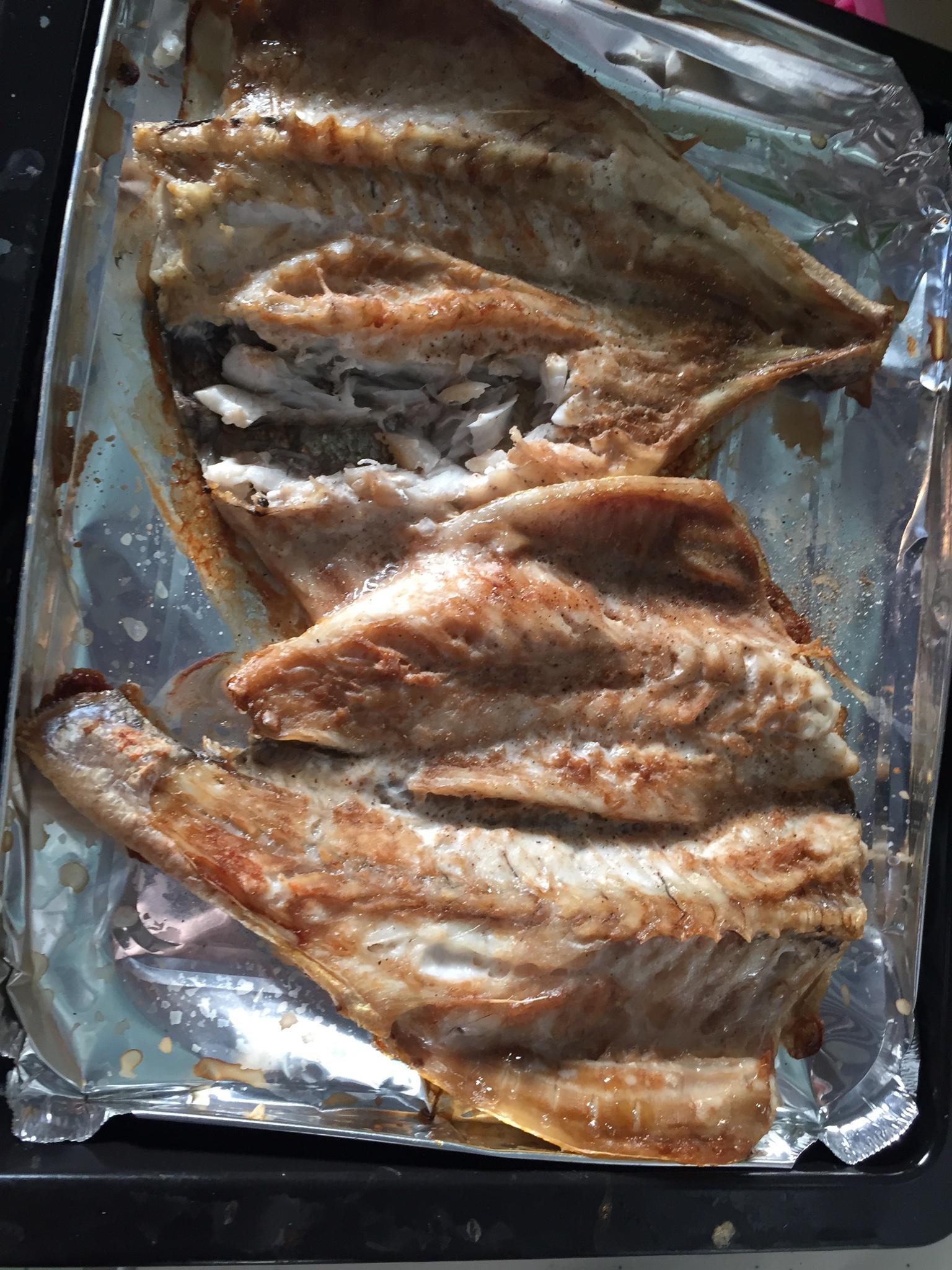 烤黄花鱼的做法