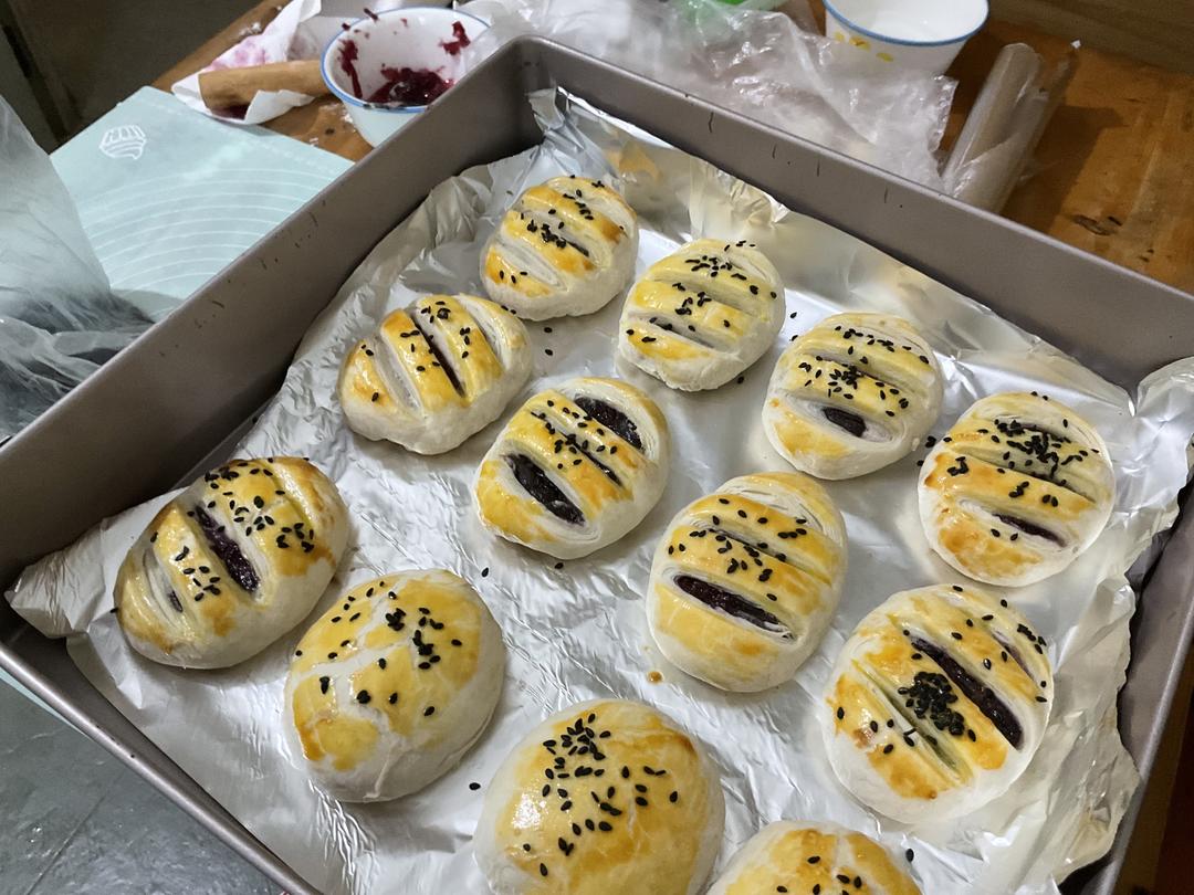 红豆沙千层酥 国庆中秋双节伴手礼不只有月饼 没蛋黄的蛋黄酥