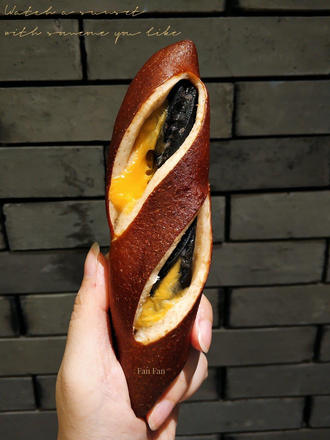 德国结、碱水红豆棒面包！