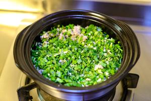 韭菜&猪肉杂炊的做法 步骤13