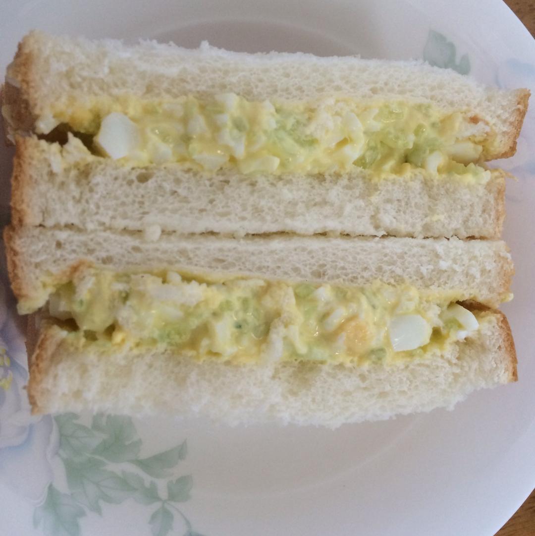 快手美味鸡蛋三明治