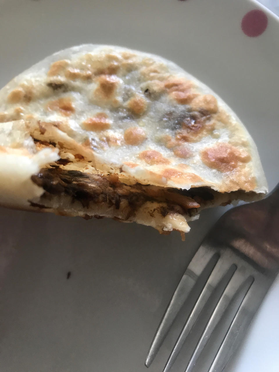 梅干菜肉饼（平底锅煎和烤箱烤两种吃法）