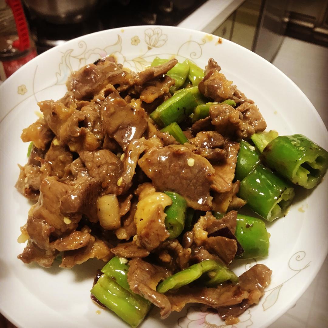 青椒牛肉