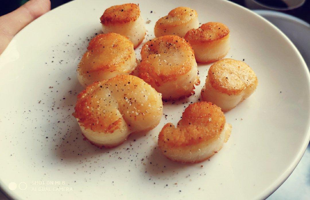 艾格尼丝zzz做的香煎黄油贝柱