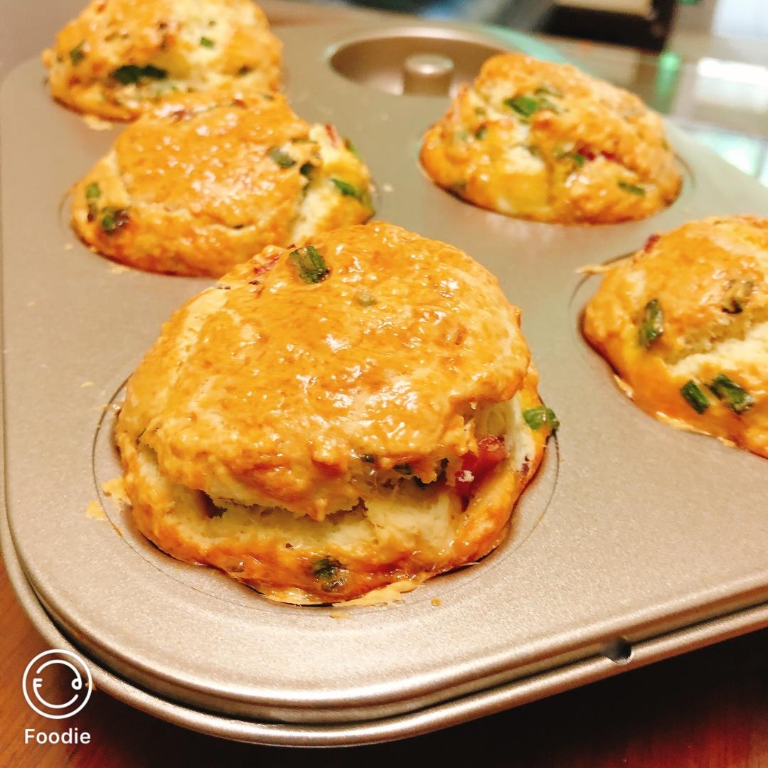 香葱火腿咸司康