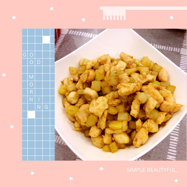 一道怎么做都好吃的干煎土豆鸡丁（红烧，咖喱，椒盐，孜然）