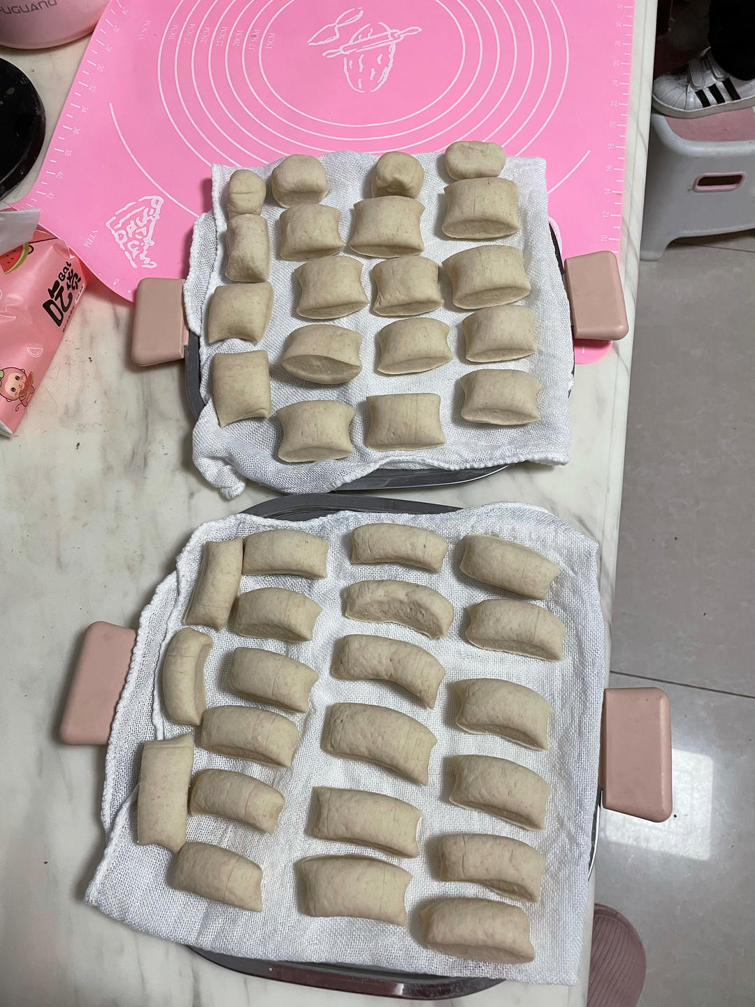 无油无糖松软的全麦馒头