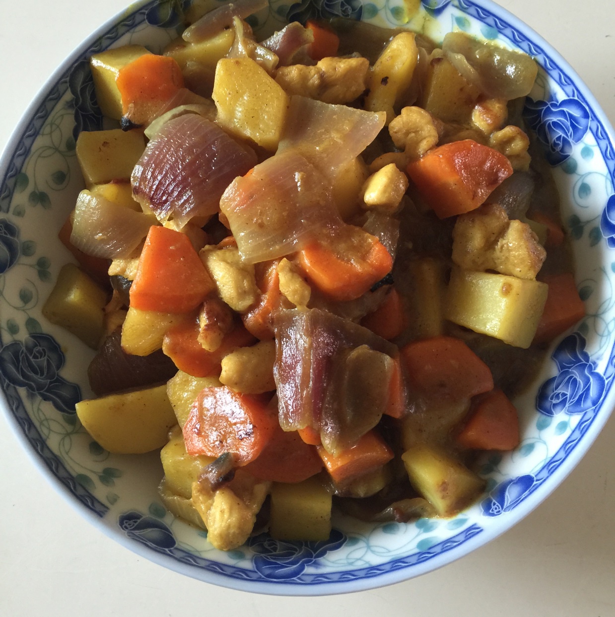 咖喱土豆鸡肉