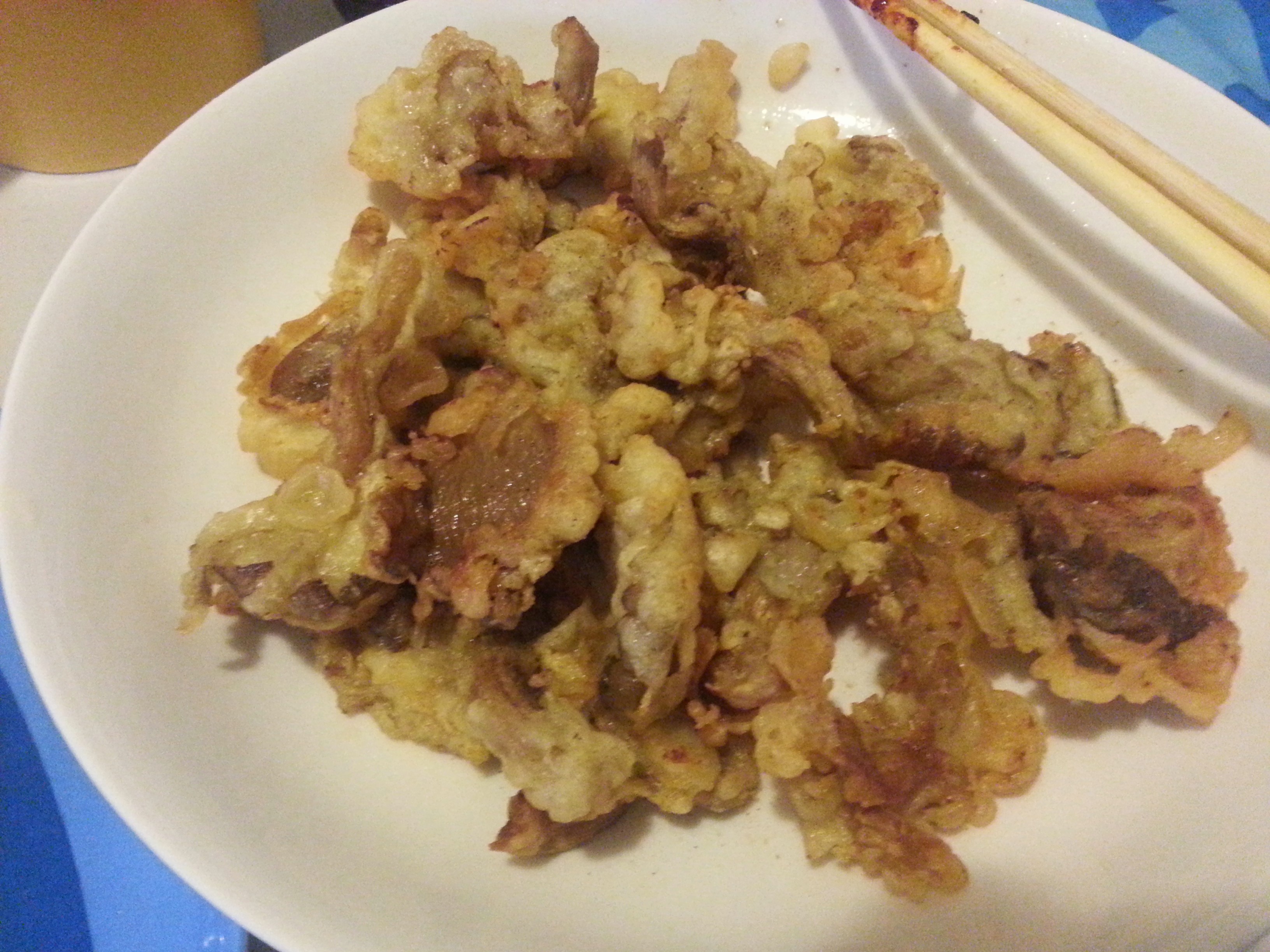 炸蘑菇