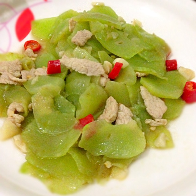 莴笋炒肉