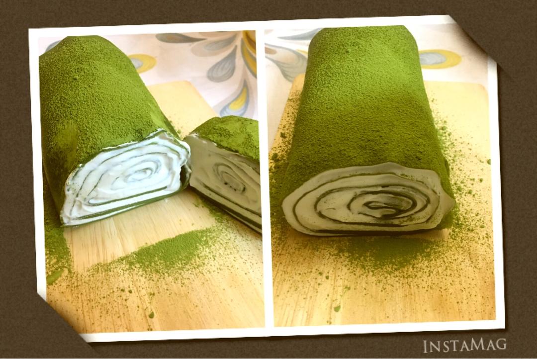 【抹茶毛巾卷】