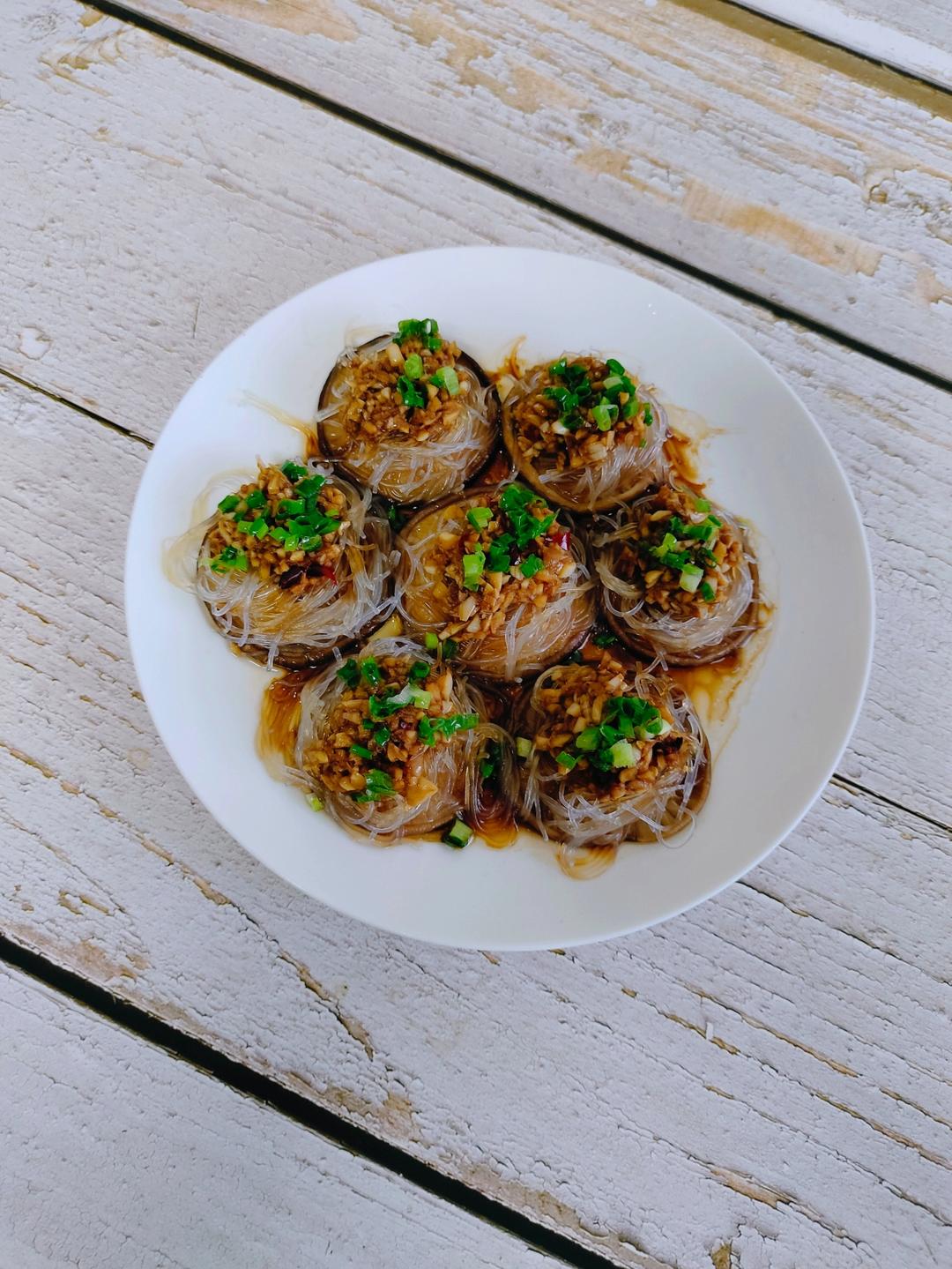 蒜蓉香菇素鲍鱼
