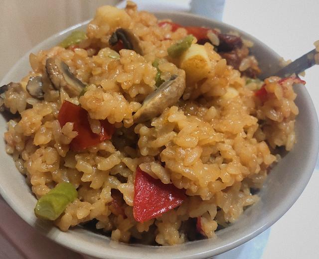 排骨豆角焖饭的做法