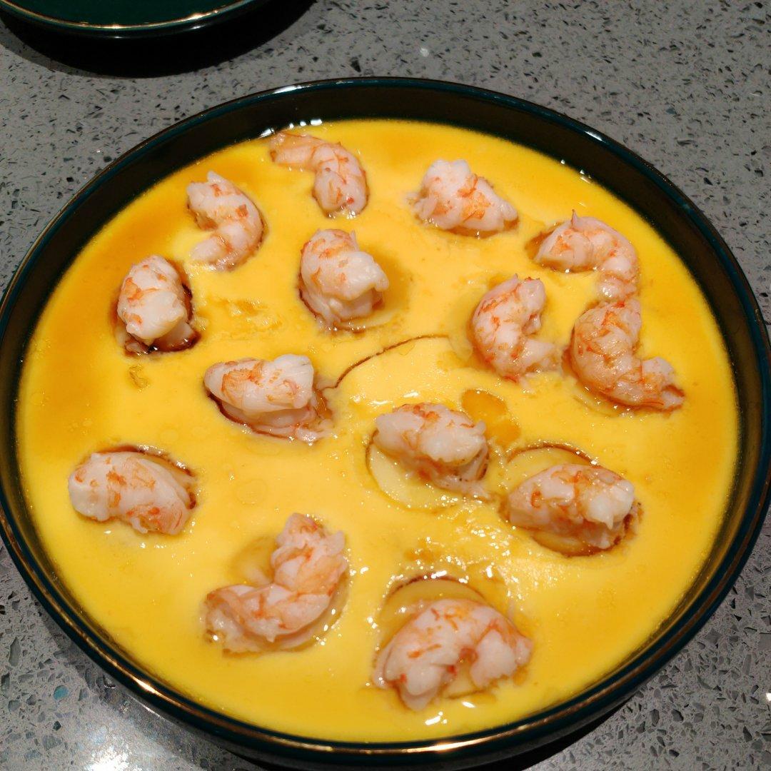 日本豆腐蒸虾仁