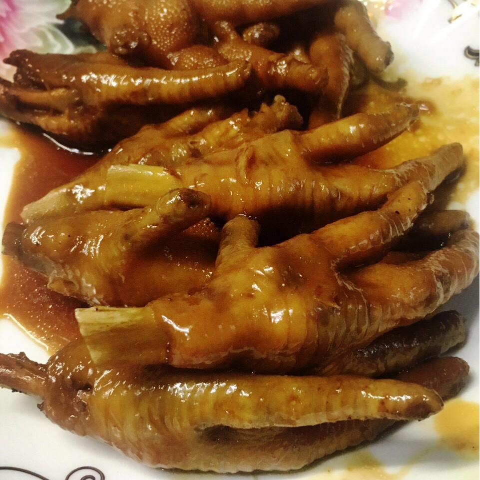 秘制红烧鸡爪