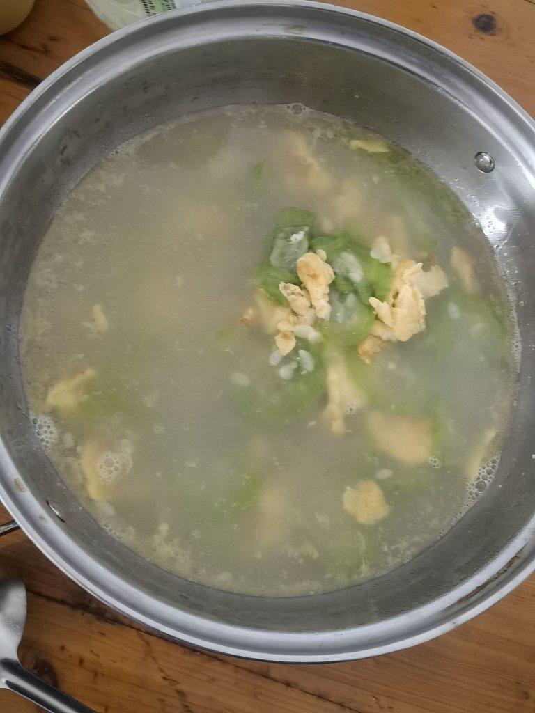 丝瓜鸡蛋汤