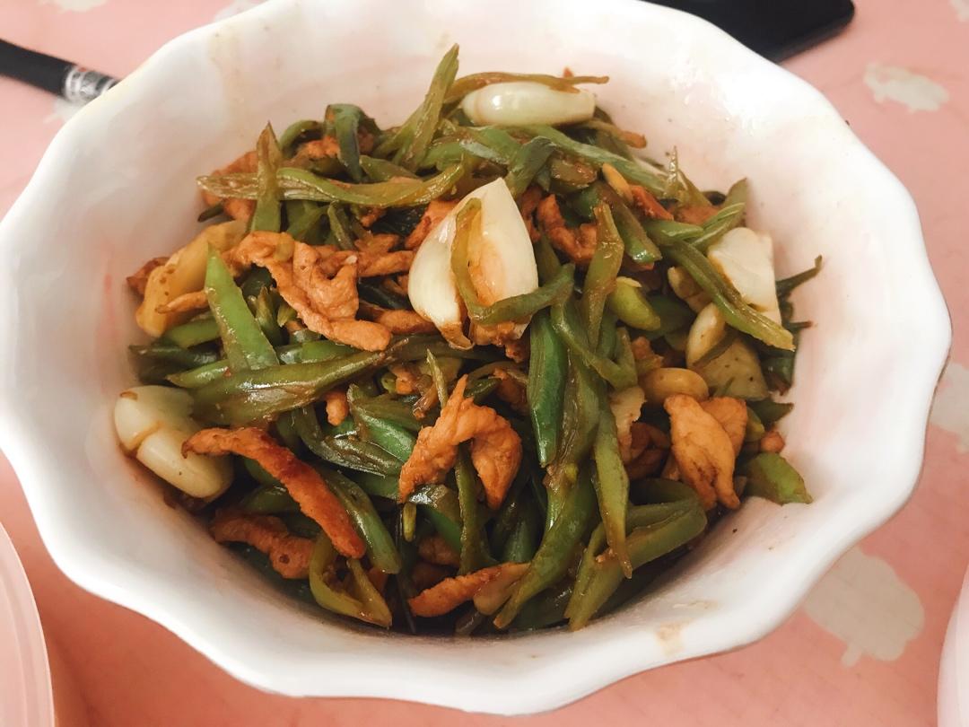 超级下饭的砂锅扁豆丝