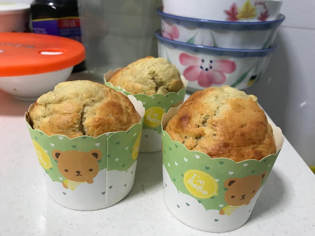 香蕉酸奶玛芬蛋糕（健康少油快手版）