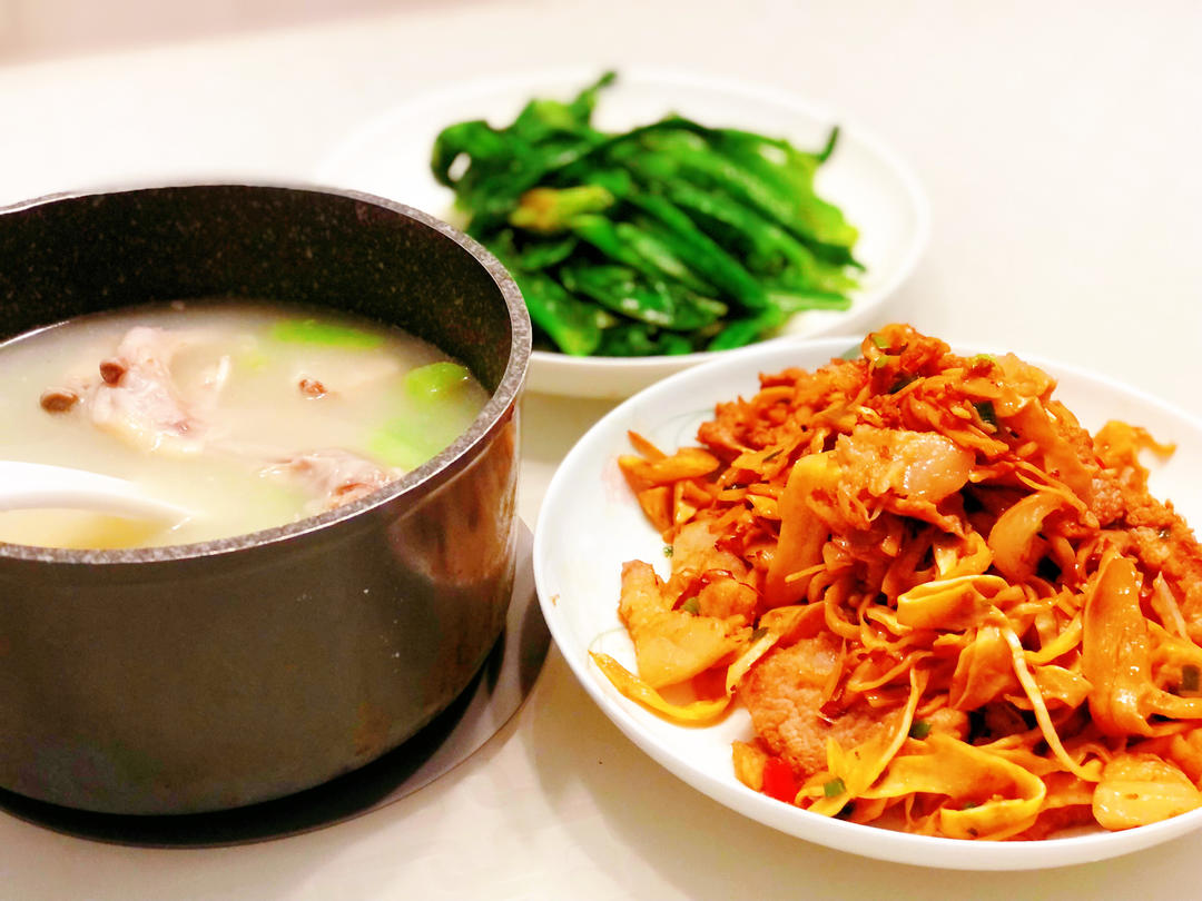 家里的午餐味道