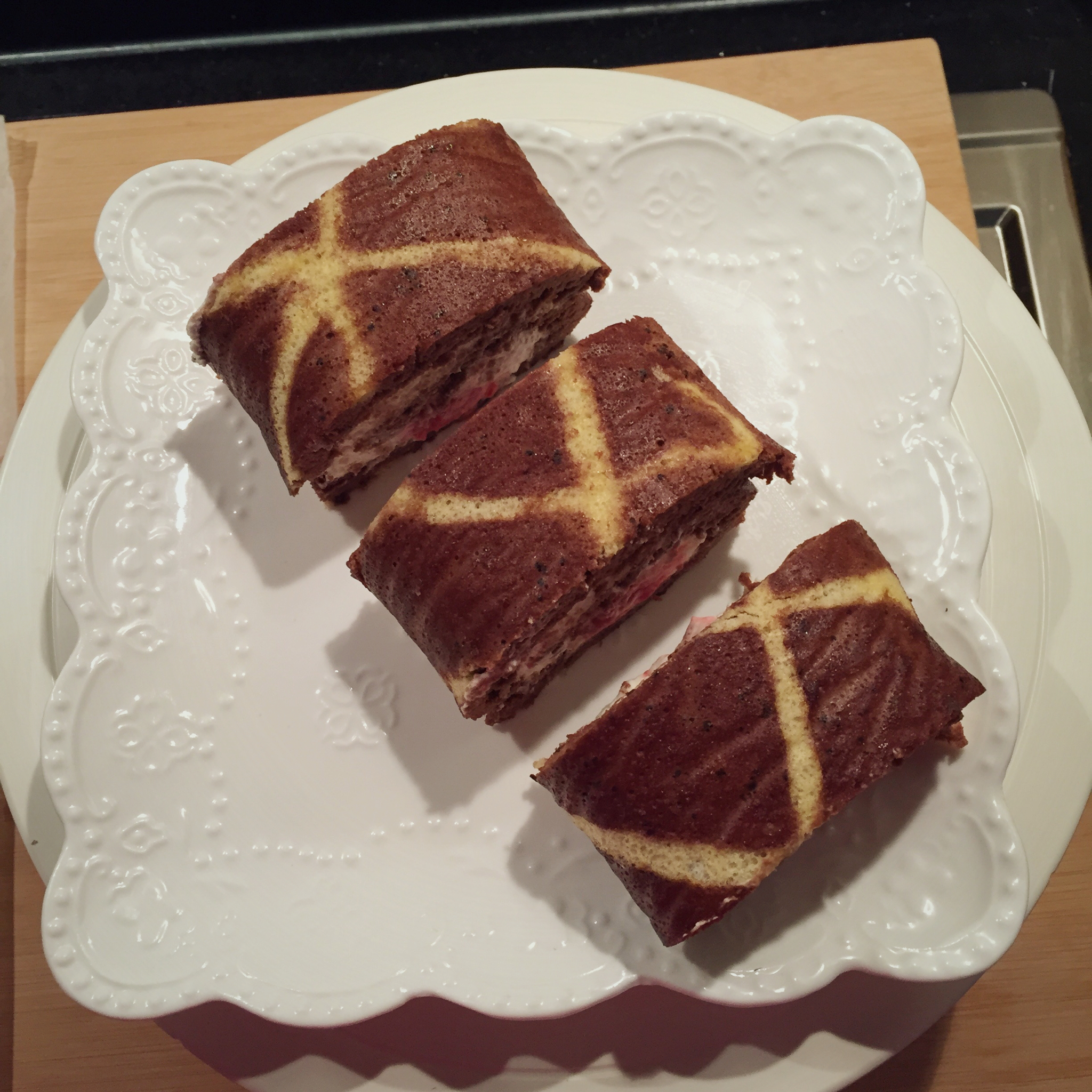 超萌长颈鹿蛋糕卷