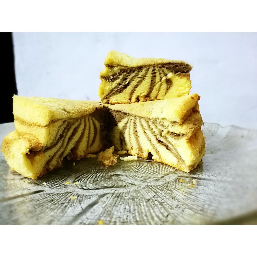 斑马纹酸奶蛋糕