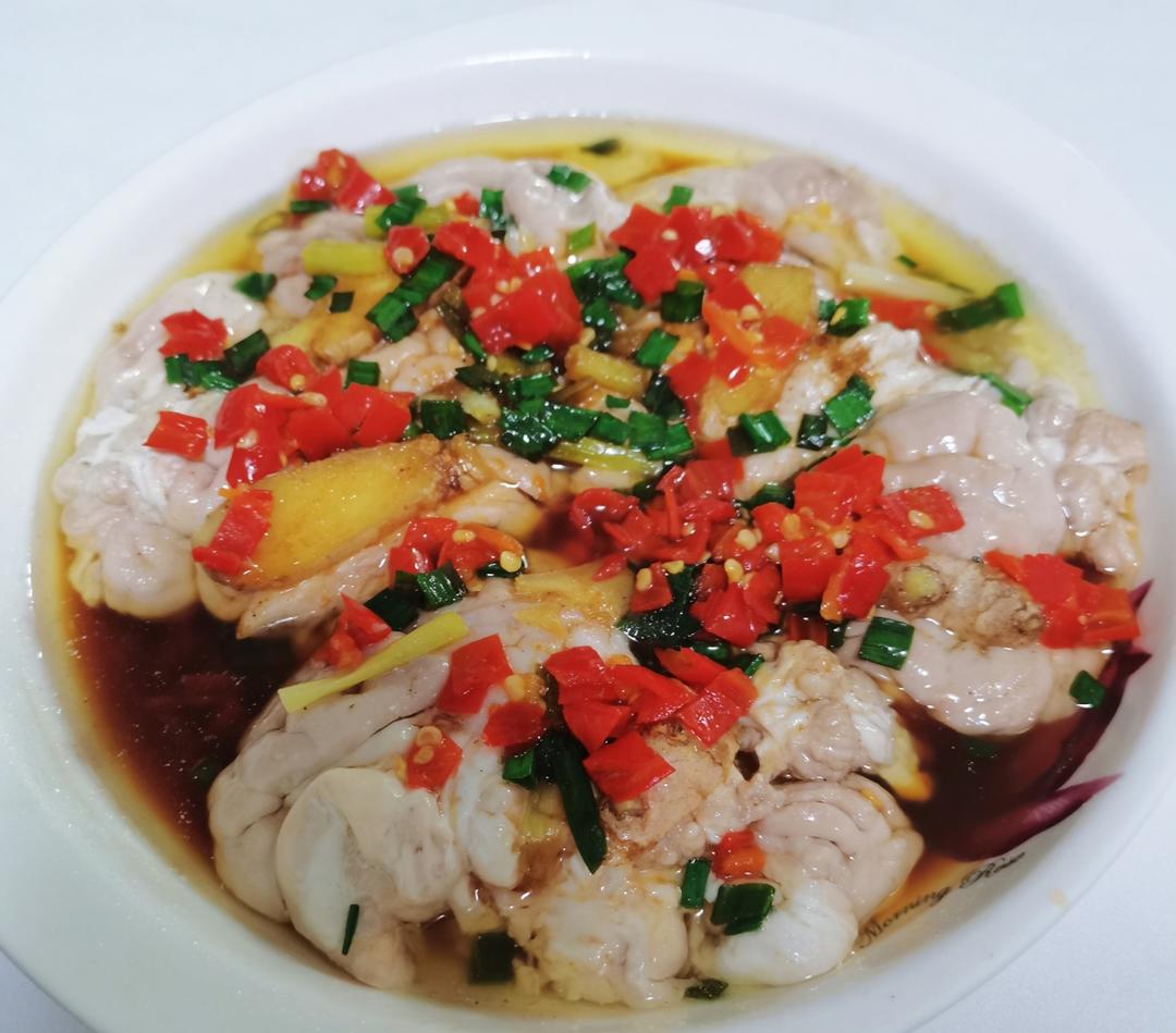 清蒸猪脑（保证不腥）