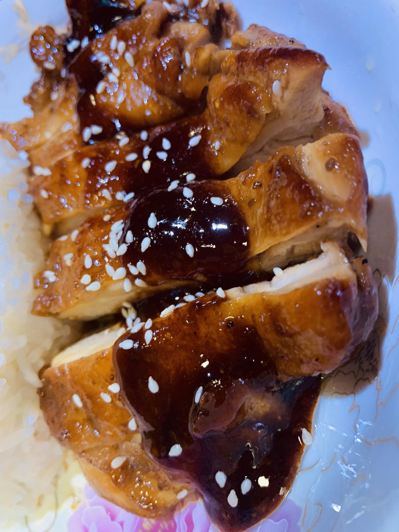 日式照烧鸡排饭