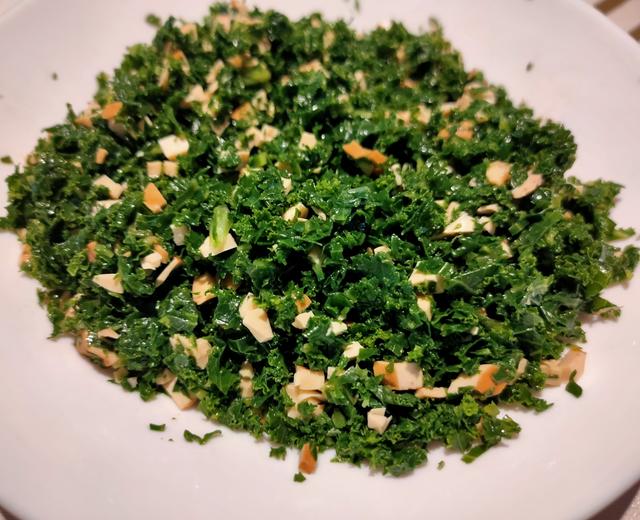 Kale(羽衣甘蓝)完美取代荠菜，三种超好吃的做法