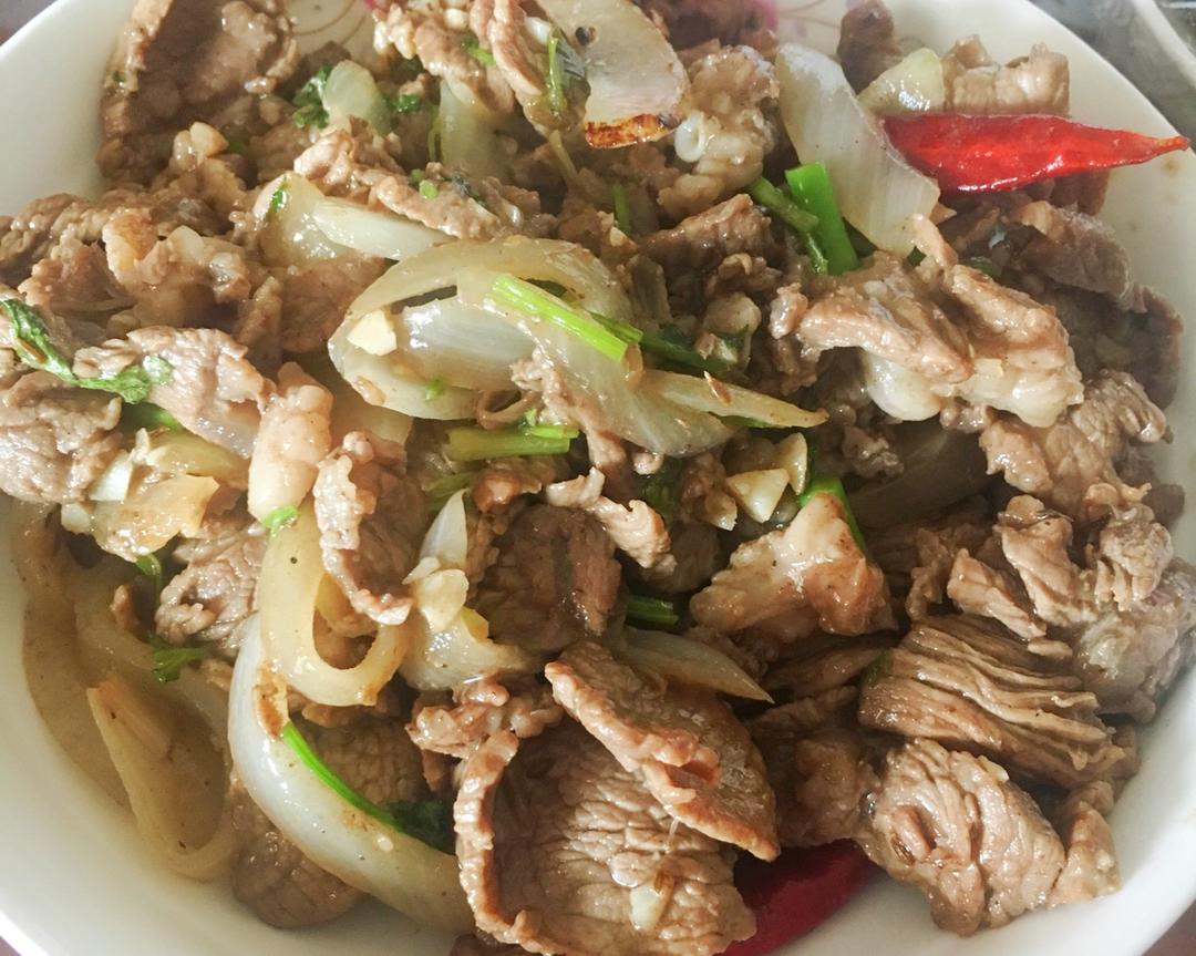 家常牛肉的做法