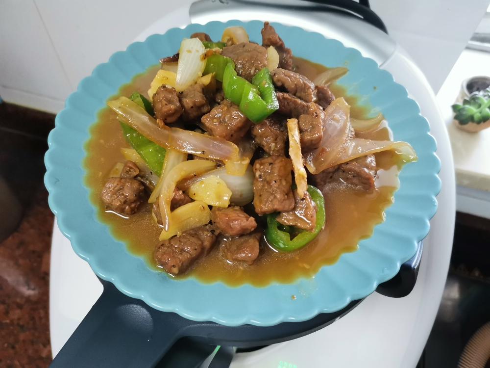 洋葱牛肉粒/小美