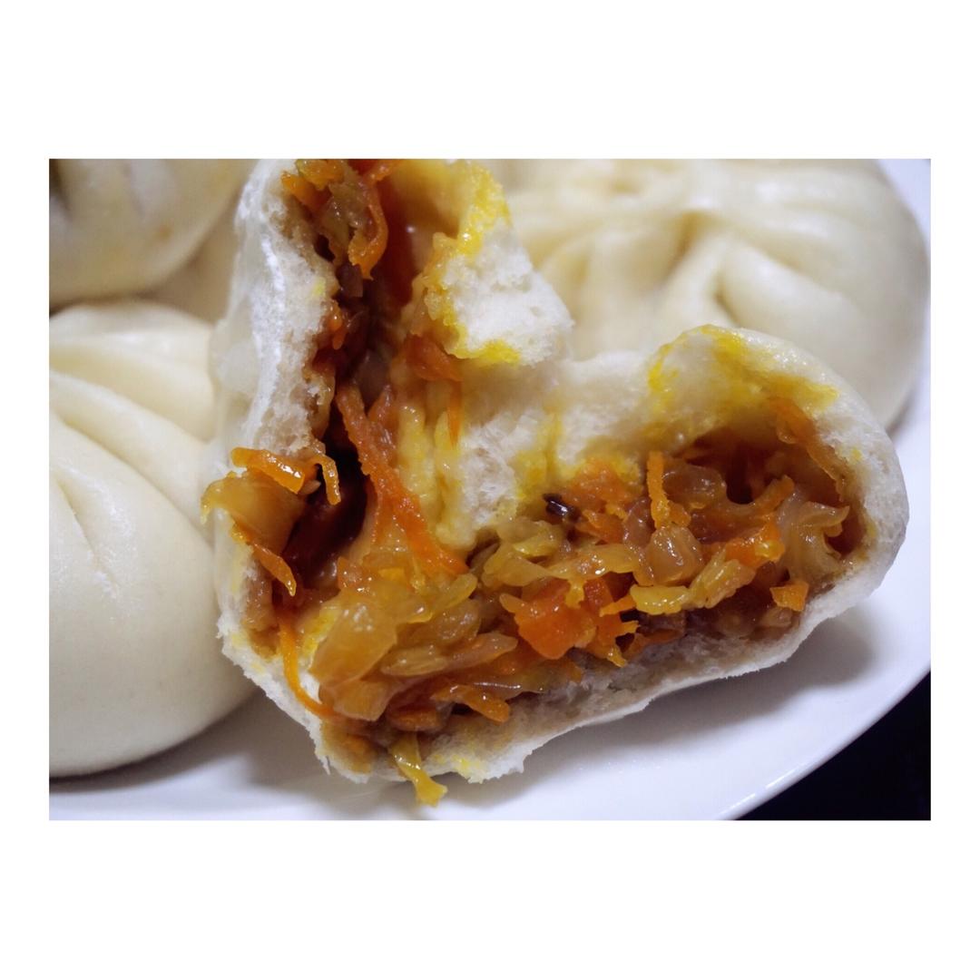 素卷心菜包子