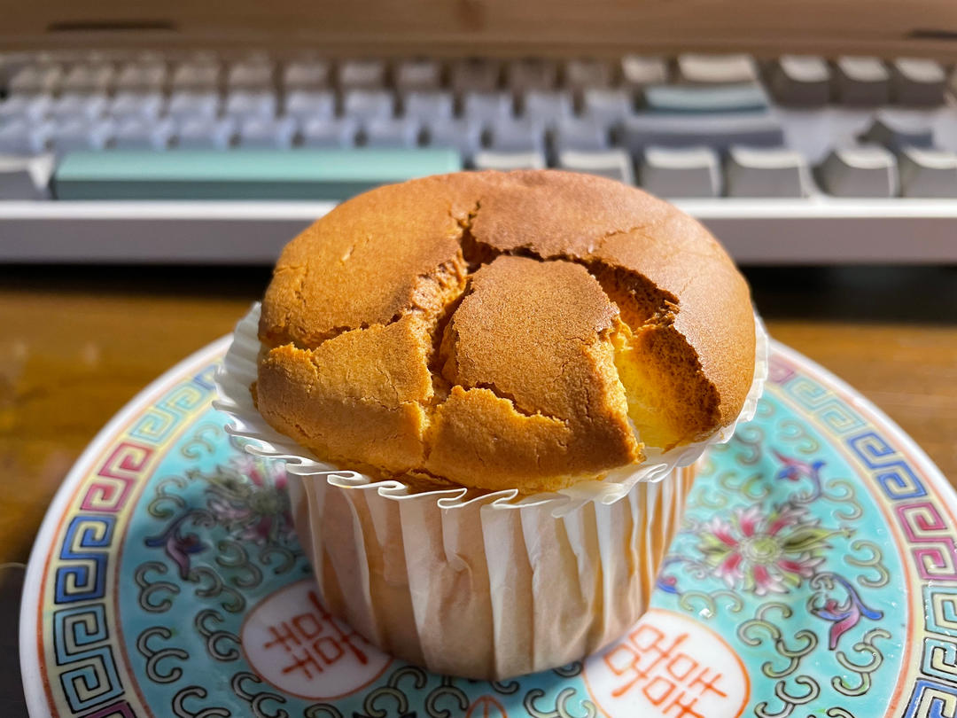 轻乳酪纸杯蛋糕(消耗剩下的奶油奶酪)