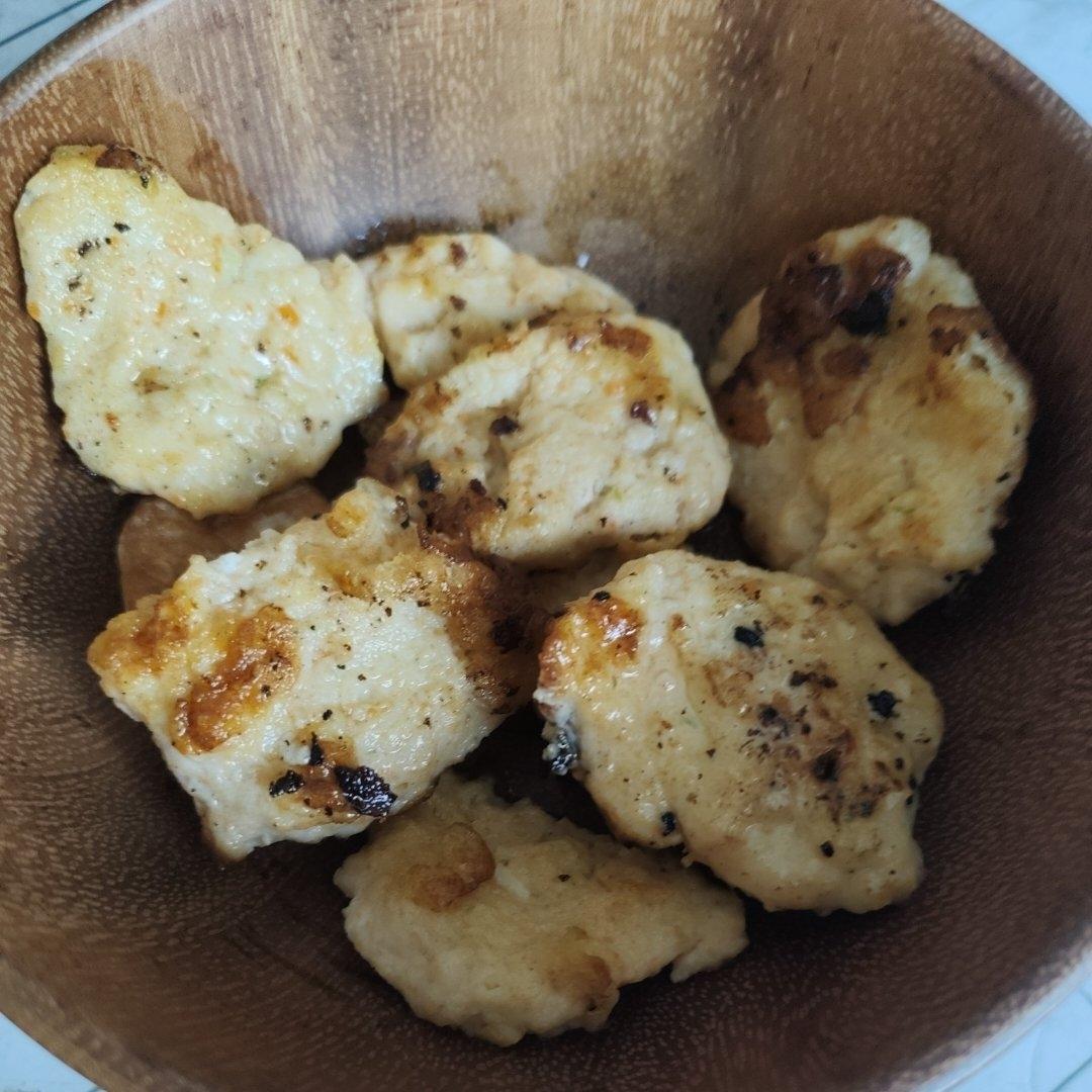 豆腐虾仁饼（宝宝辅食）