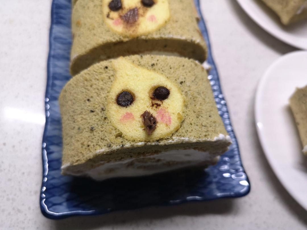 破壳小鸡蛋糕卷