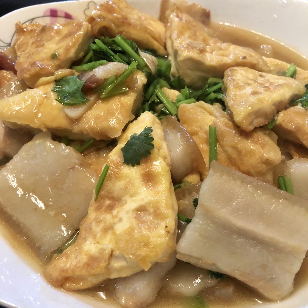无敌好吃的香煎豆腐