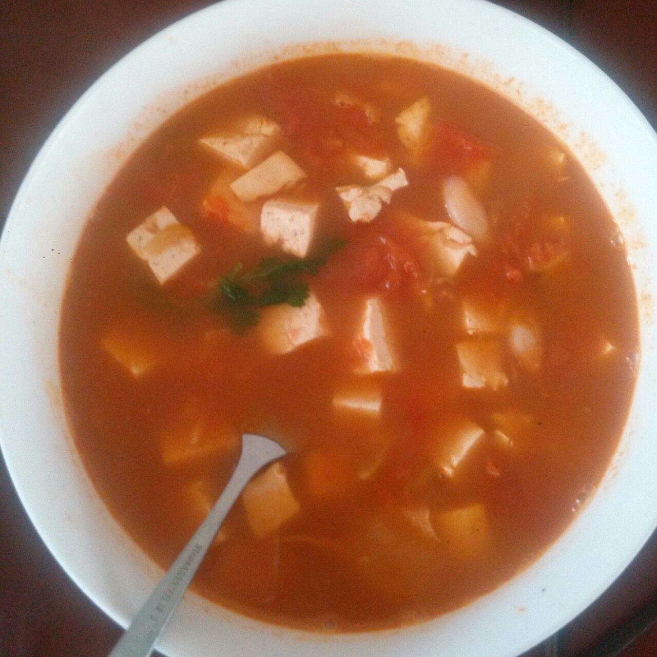 番茄豆腐汤