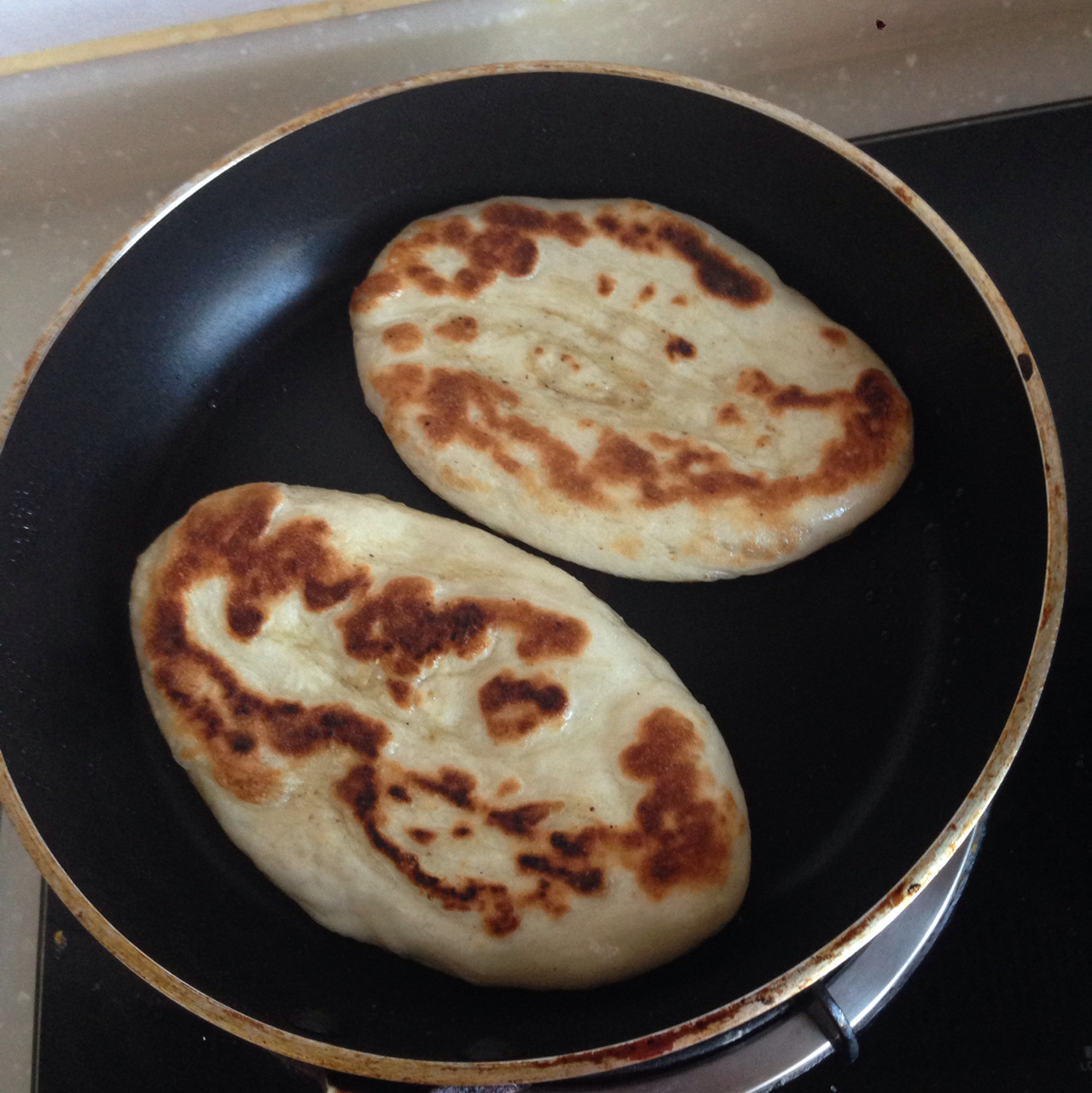 发面牛舌饼