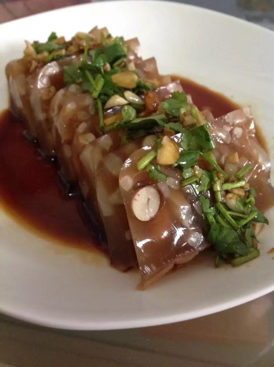 兰方之宇做的肉皮冻