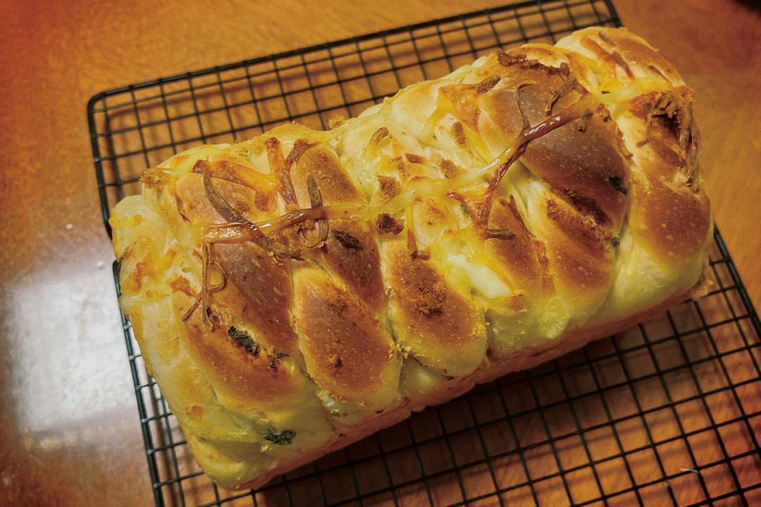 肉松吐司【超多料香爆马苏里拉】