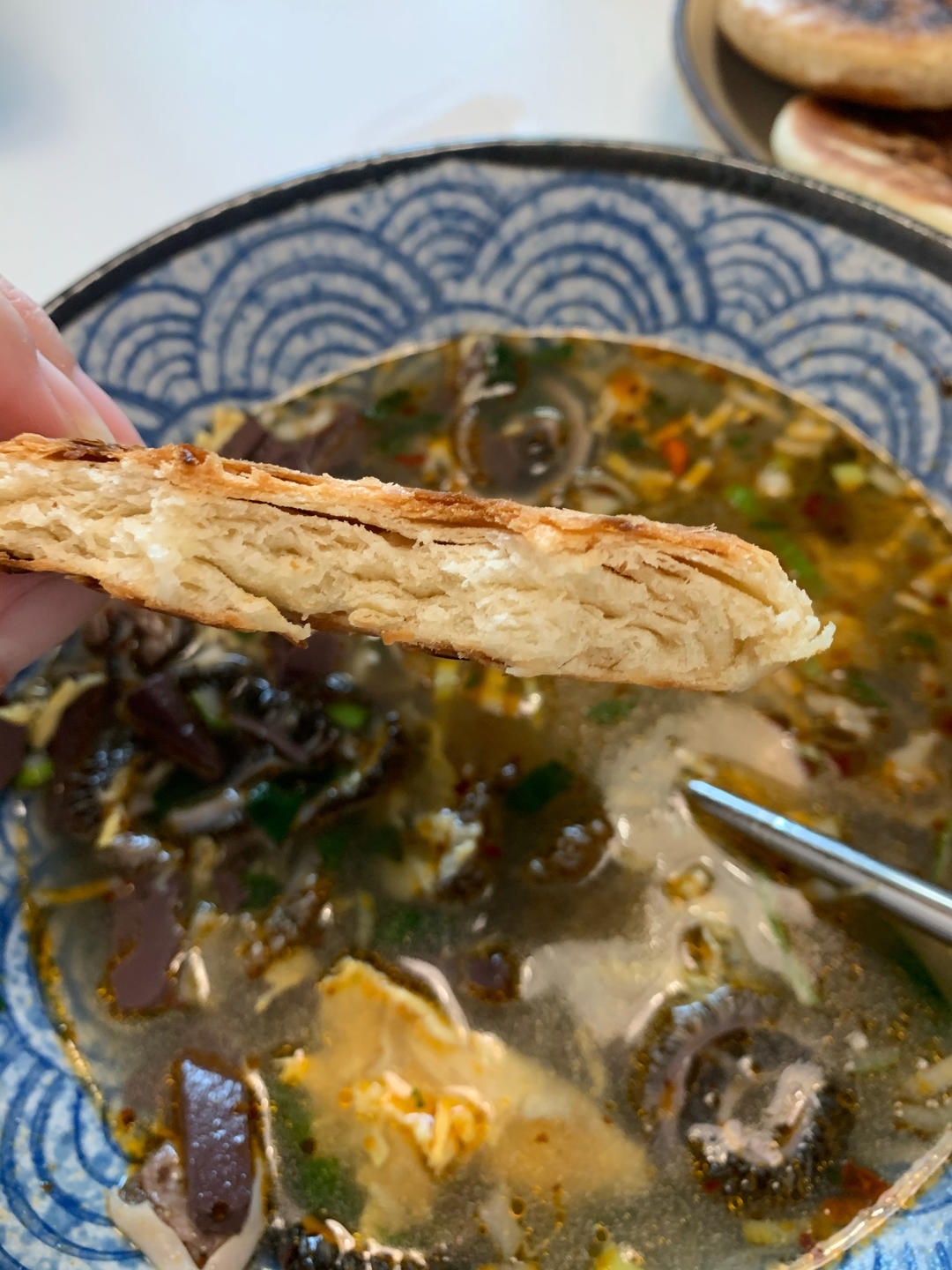 油盐千层烧饼