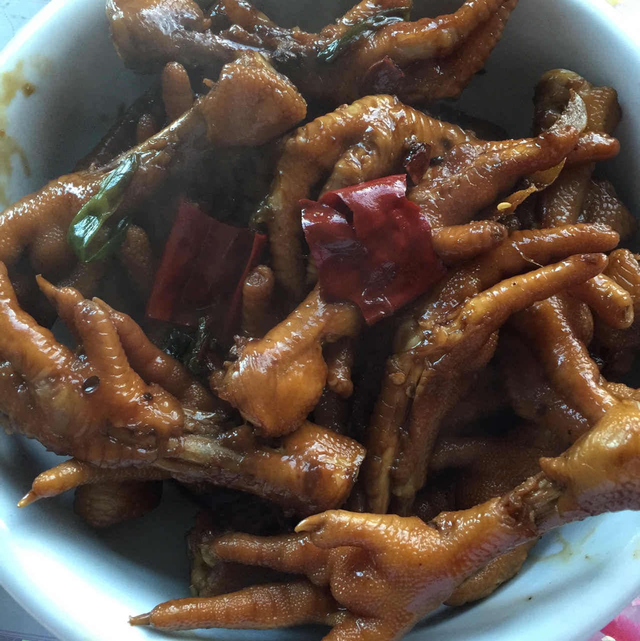 秘制红烧鸡爪