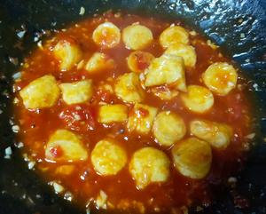 外酥里嫩的脆皮茄🍅汁日本豆腐的做法 步骤15
