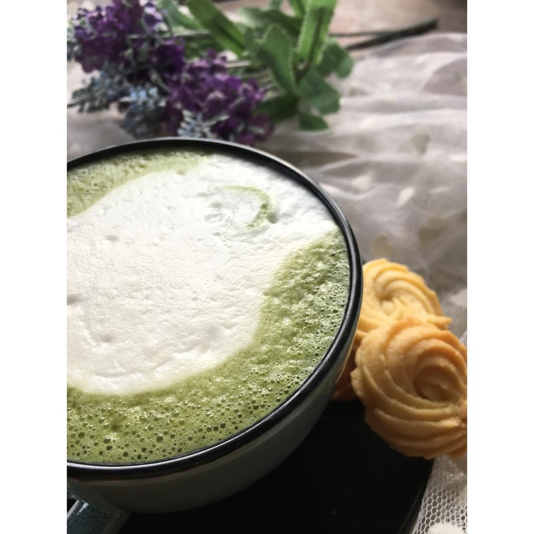 打抹茶 抹茶拿铁