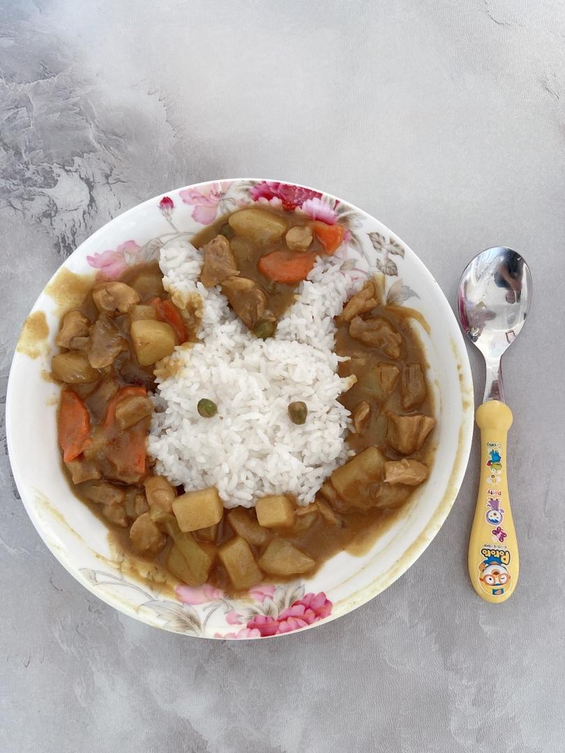 百梦多鸡肉咖喱饭