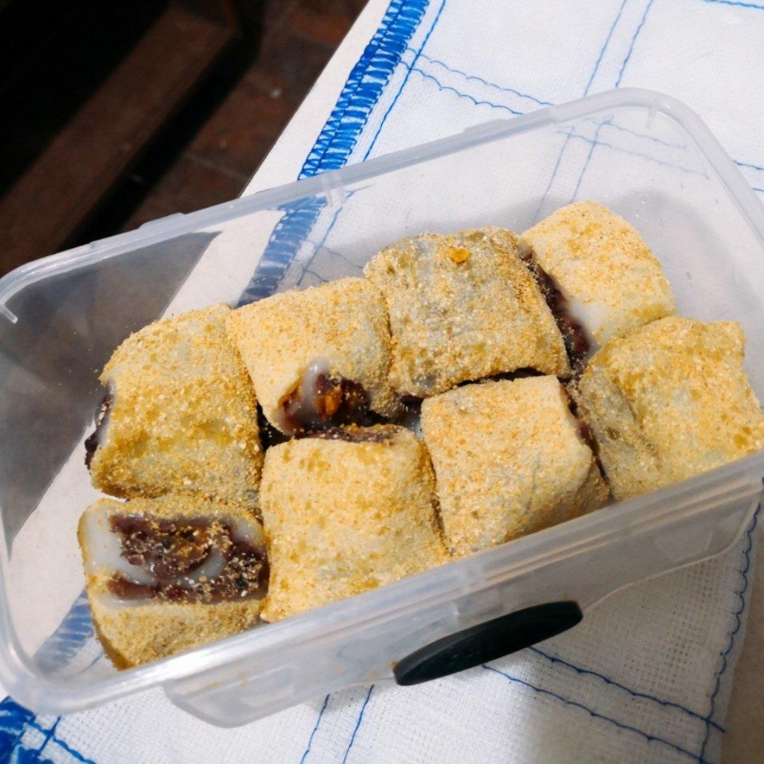 椰蓉豆沙糯米卷 • 素