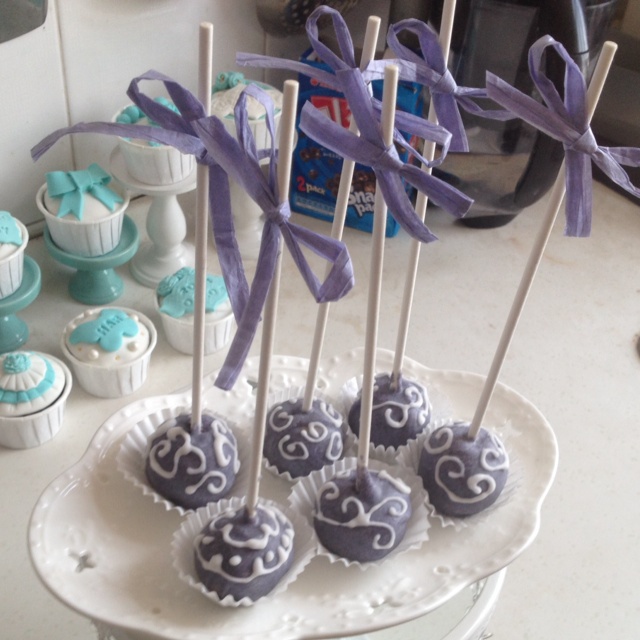 棒棒糖蛋糕 cake pops 做法