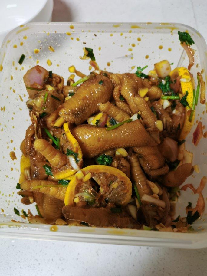 🍋柠檬百香果🌶️酸辣网红鸡爪