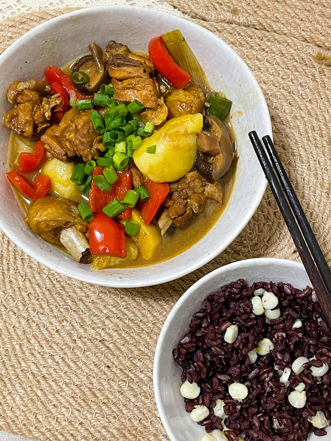 外卖第一名，简单在家做|黄焖鸡米饭